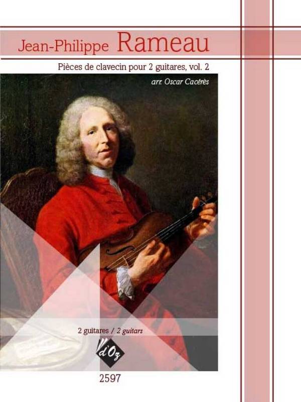 Pièces de clavecin pour 2 guitares, vol. 2&nbsp;&nbsp;2 Gitarren&nbsp;&nbsp;Buch