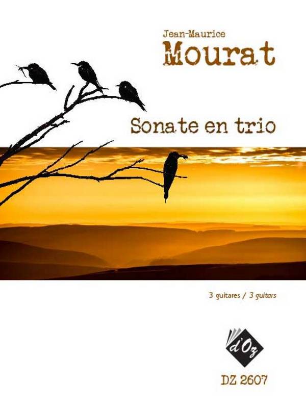 Sonate en trio  3 Guitars  Partitur + Stimmen