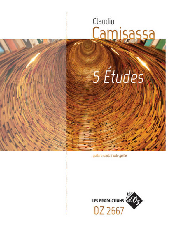 5 Études&nbsp;&nbsp;Gitarre&nbsp;&nbsp;Buch