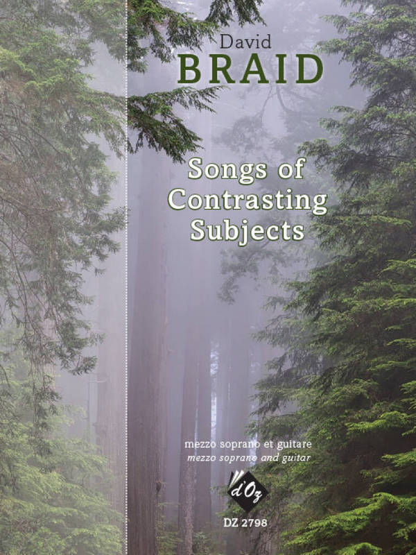Songs Of Contrasting Subjects&nbsp;&nbsp;Vocal and Guitar&nbsp;&nbsp;Buch