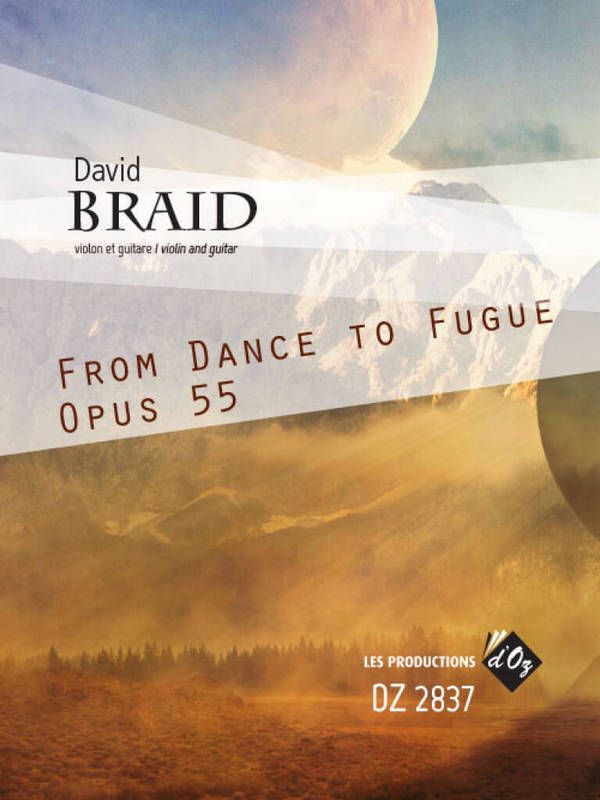 From Dance To Fugue, Opus 55&nbsp;&nbsp;Guitar and Violin&nbsp;&nbsp;Buch