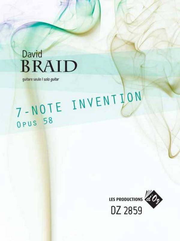7-Note Invention, Op. 58&nbsp;&nbsp;Gitarre&nbsp;&nbsp;Buch