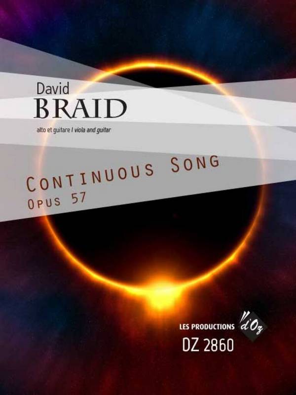 Continuous Song Opus 57&nbsp;&nbsp;Guitar and Viola&nbsp;&nbsp;Buch + Einzelstimme(n)