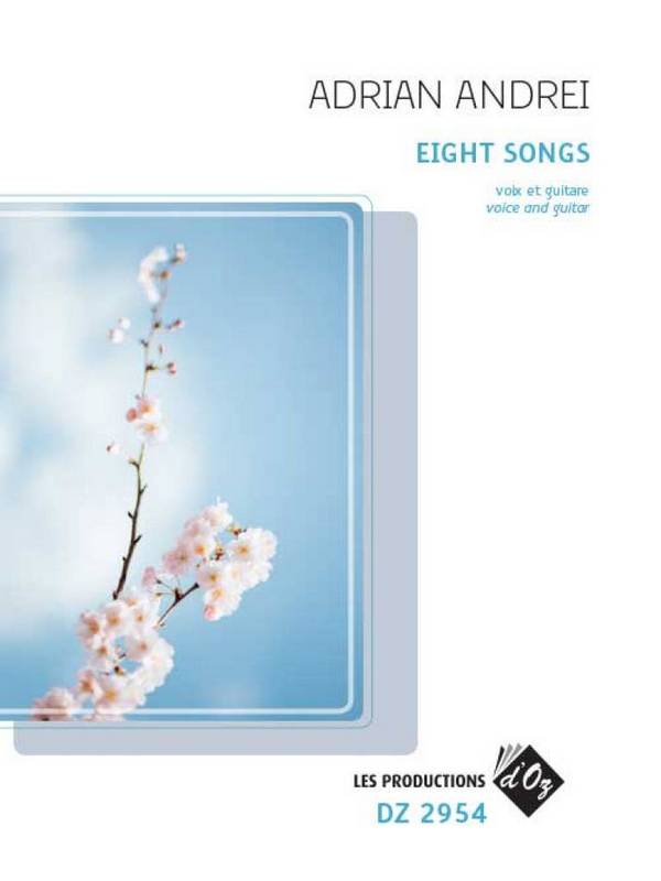Eight Songs  Guitar and Vocal  Buch