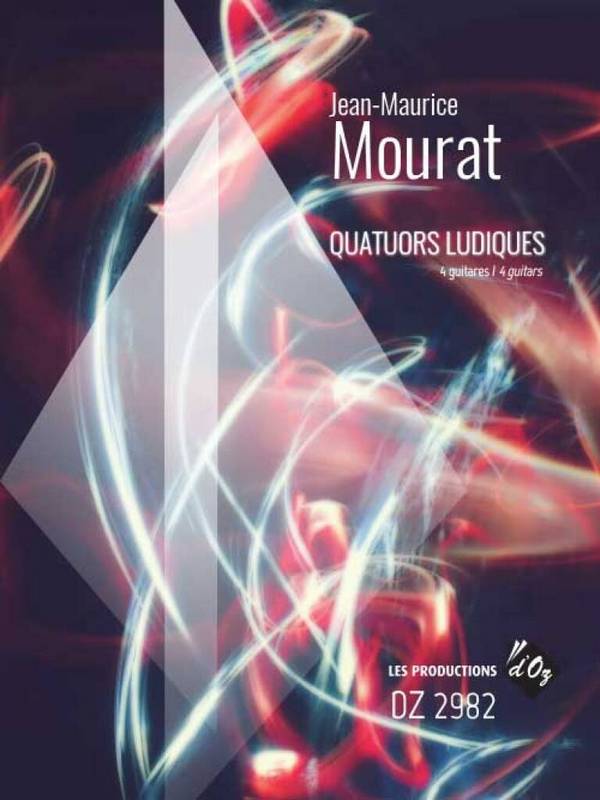 Quatuors ludiques  Gitarrenquartett  Partitur + Stimmen