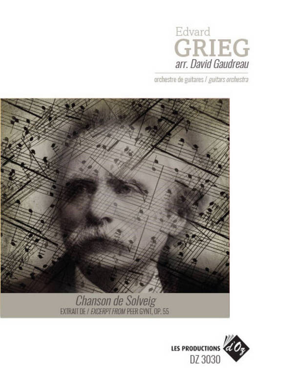 Chanson De Solveig&nbsp;&nbsp;Gitarrenensemble&nbsp;&nbsp;Partitur + Stimmen