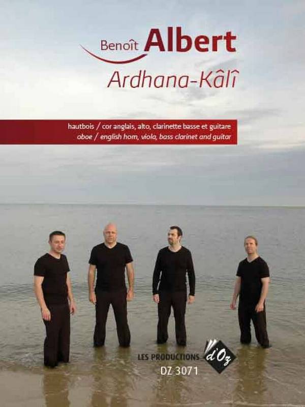 Ardhana-Kâlî  Guitar, Cor Anglais, Viola and Bass Clarinet  Partitur + Stimmen