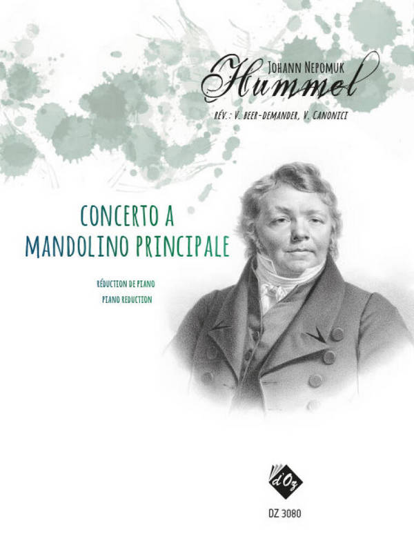 Concerto A Mandolino Principale  Mandoline and Orchestra  Klavierauszug