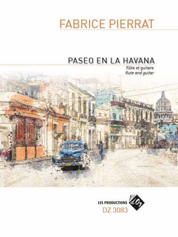 Paseo En La Havana&nbsp;&nbsp;Flöte und Gitarre&nbsp;&nbsp;Buch