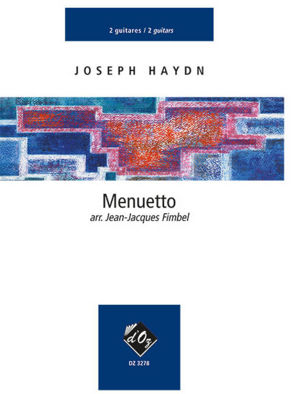Menuetto&nbsp;&nbsp;Guitar Duet&nbsp;&nbsp;Buch