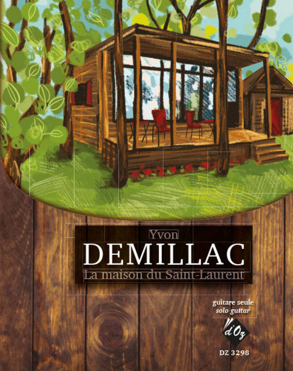 La Maison Du Saint-Laurent&nbsp;&nbsp;Gitarre&nbsp;&nbsp;Buch