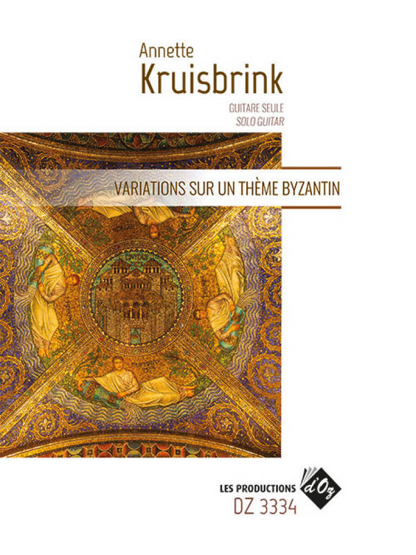 Variations Sur Un Thème Byzantin&nbsp;&nbsp;pour guitare&nbsp;&nbsp; 