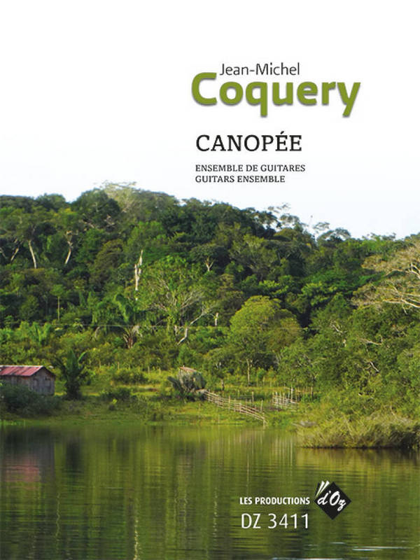 Canopée&nbsp;&nbsp;Gitarrenensemble&nbsp;&nbsp;Partitur + Stimmen
