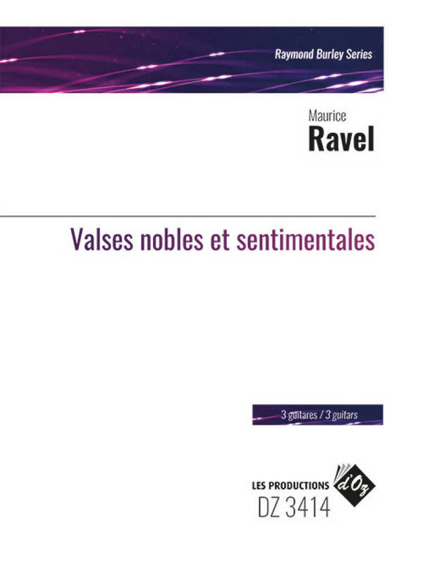 Valses Nobles et Sentimentales&nbsp;&nbsp;Gitarrentrio&nbsp;&nbsp;Stimmensatz