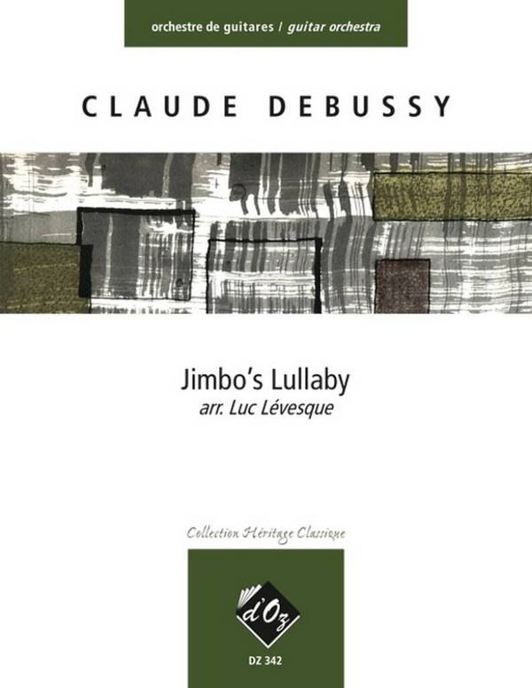 Jimbo's Lullaby  Guitar Orchestra  Partitur + Stimmen