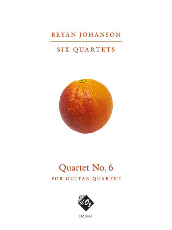 Quartet No. 6&nbsp;&nbsp;Gitarrenquartett&nbsp;&nbsp;Stimmensatz