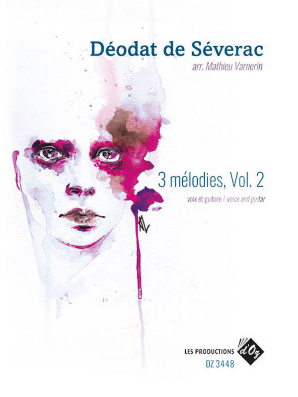 3 Mélodies, Vol. 2&nbsp;&nbsp;Guitar and Vocal&nbsp;&nbsp;Buch