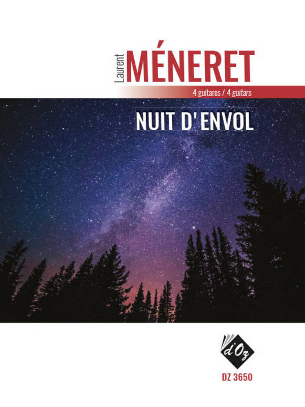 Nuit d'envol  Gitarrenquartett  Stimmensatz
