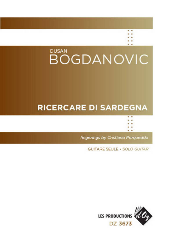 Ricercare Di Sardegna&nbsp;&nbsp;Gitarre&nbsp;&nbsp;Buch