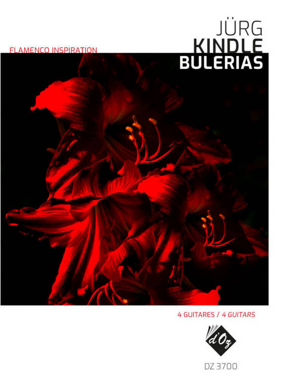 Flamenco Inspiration - Bulerias  for 4 guitars  score and parts