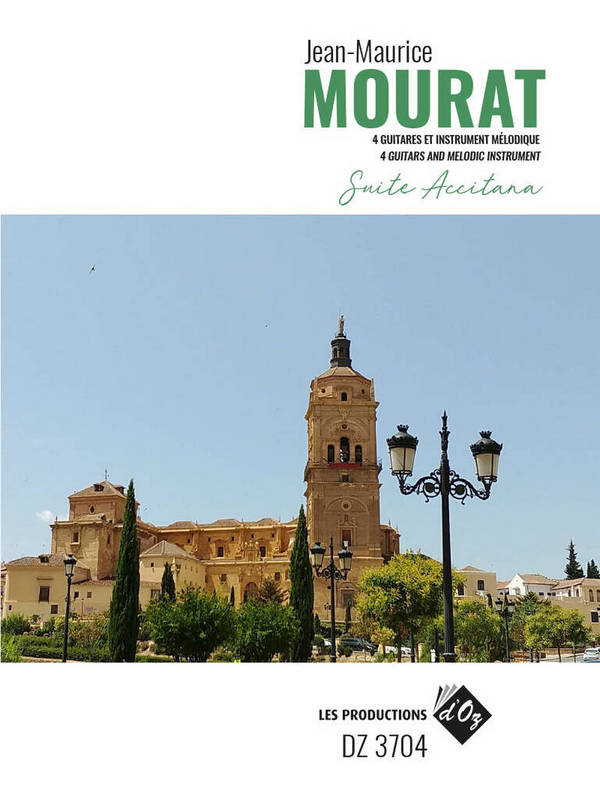 Suite Accitana  Guitar Quartet and Flute  Stimmensatz