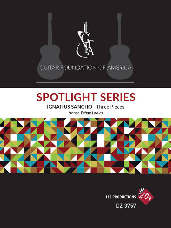 GFA Spotlight Series, Three Pieces&nbsp;&nbsp;Gitarre&nbsp;&nbsp;Buch