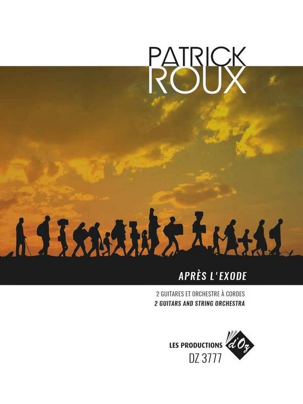 Après L'Exode&nbsp;&nbsp;String Orchestra and Guitar Duet&nbsp;&nbsp;Partitur