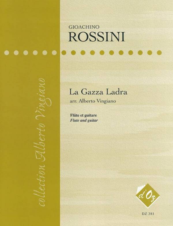La gazza ladra&nbsp;&nbsp;Flöte und Gitarre&nbsp;&nbsp;Buch
