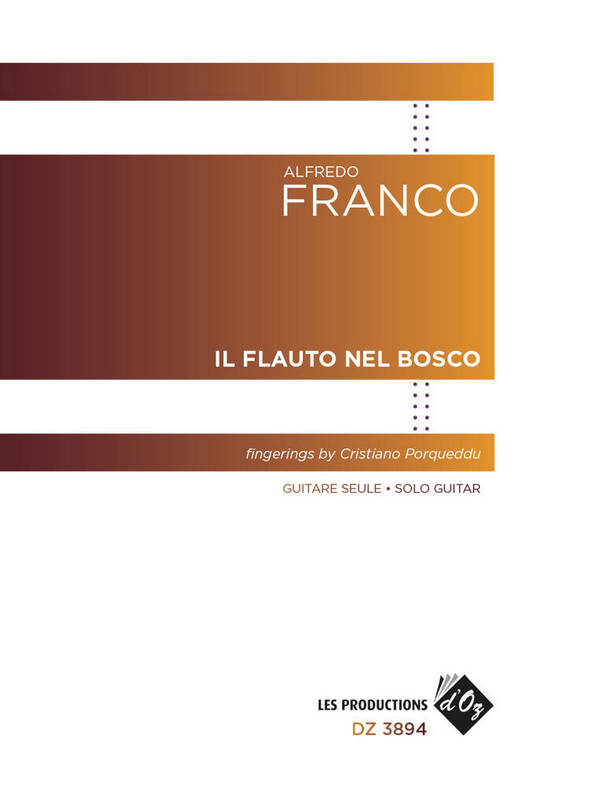 Il Flauto Nel Bosco&nbsp;&nbsp;Gitarre&nbsp;&nbsp;Buch