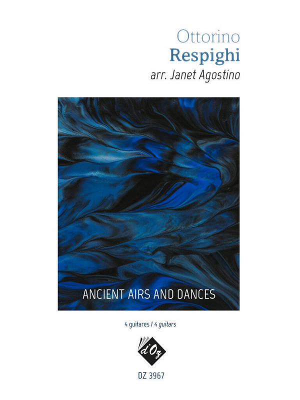 Ancient Airs And Dances  Gitarrenquartett  Stimmensatz