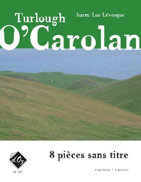 8 pièces sans titre  4 Guitars  Partitur + Stimmen