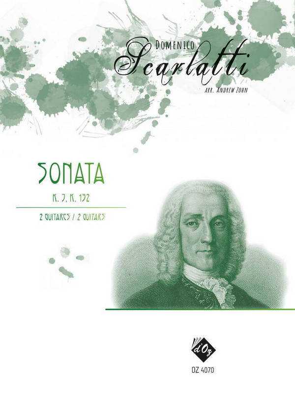 Sonata K. 7, K. 132&nbsp;&nbsp;Guitar Duet&nbsp;&nbsp;Buch + Einzelstimme(n)