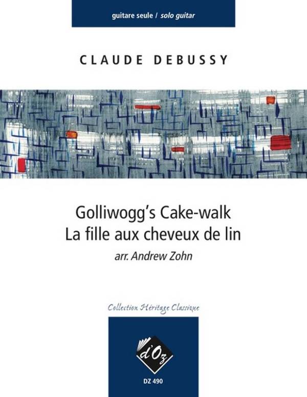 Golliwogg's Cake-walk, La fille aux cheveux de lin  Gitarre  Buch