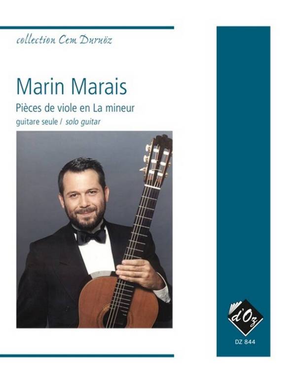 Pièces de viole en La mineur  Gitarre  Buch