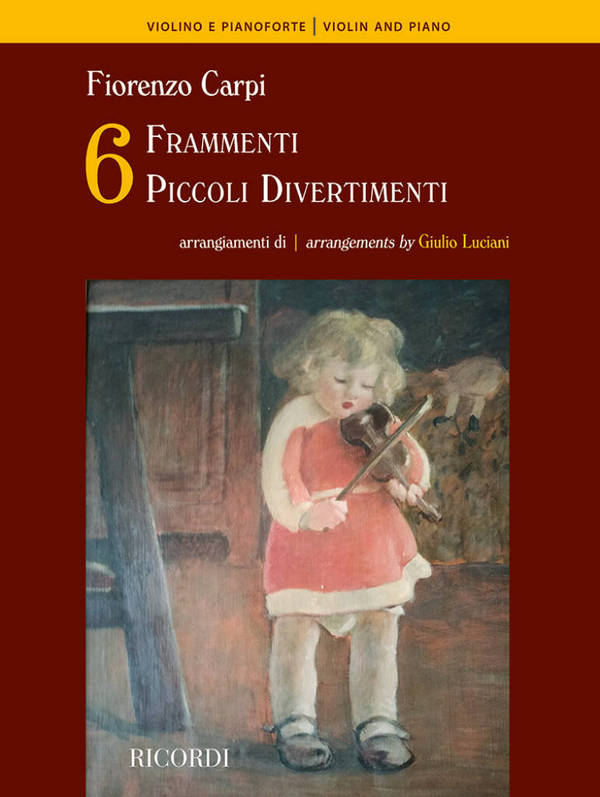 Sei frammenti - Sei piccoli Divertimenti  Violin and Piano  Book & Part[s]