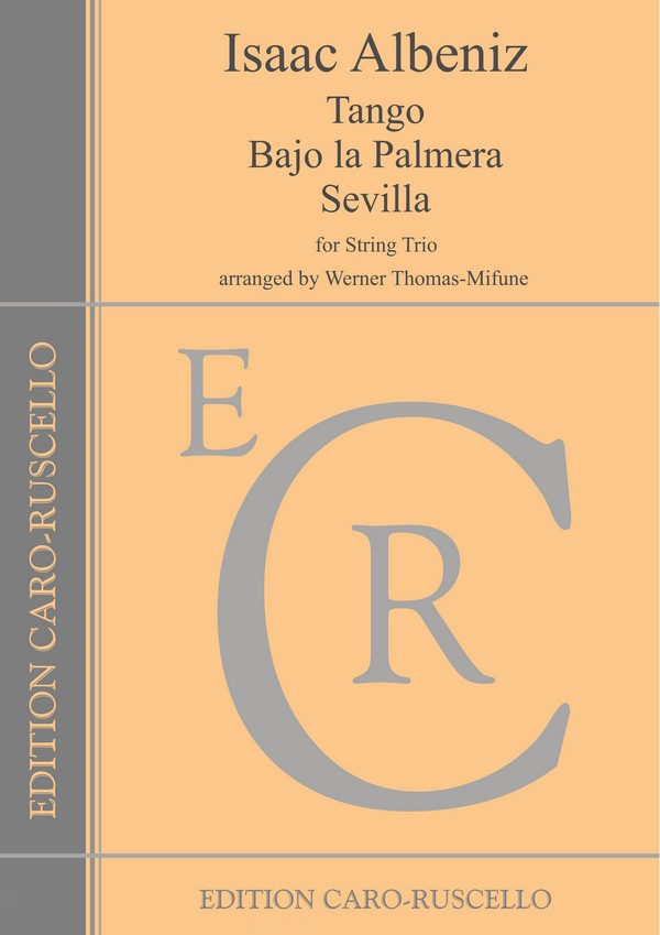 Tango, Bajo la Palmera y Sevilla   for string trio  parts