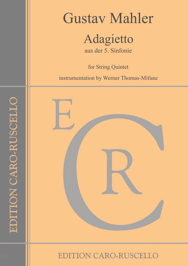 Adagietto aus der 5.Sinfonie  für Streichquintett  Stimmen