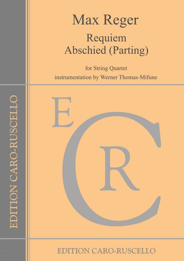 Requiem  and  Abschied (Parting)&nbsp;&nbsp;for string quartet&nbsp;&nbsp;parts