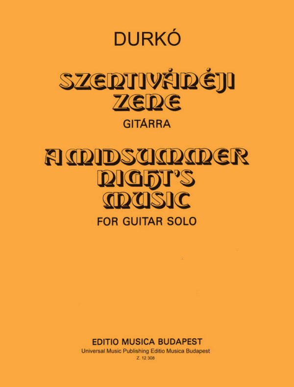 Midsummer Night's Music&nbsp;&nbsp;Gitarre&nbsp;&nbsp;Buch