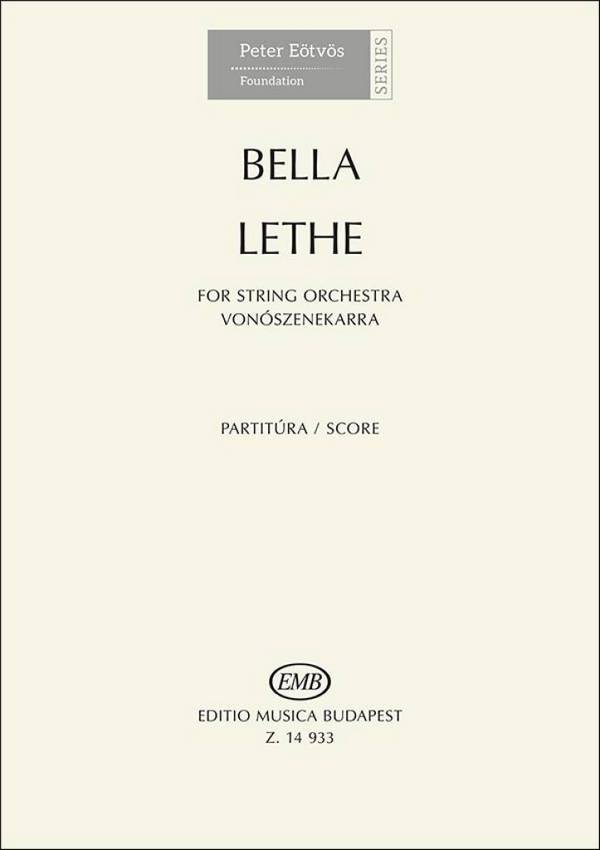Lethe - for string orchestra (2014)&nbsp;&nbsp;Streichorchester&nbsp;&nbsp;Partitur