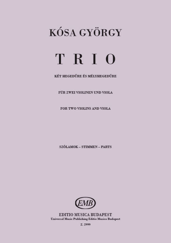 TRIO&nbsp;&nbsp;Streichtrio&nbsp;&nbsp;Buch
