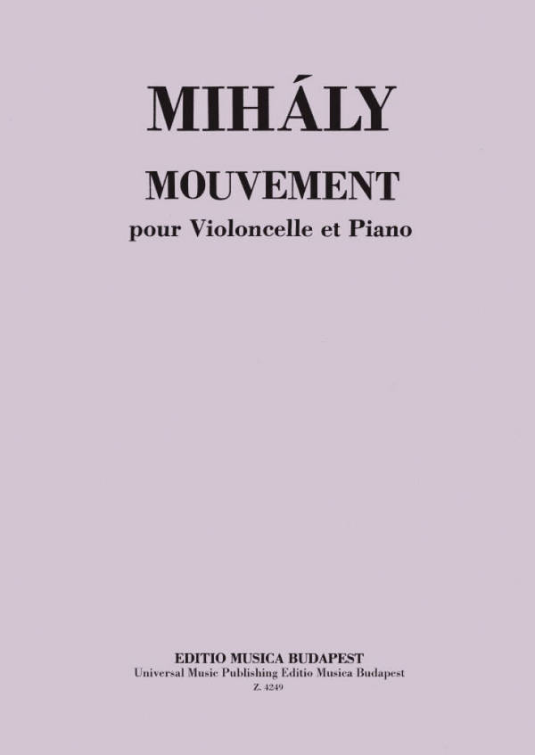 Movement&nbsp;&nbsp;Cello und Klavier&nbsp;&nbsp;Buch