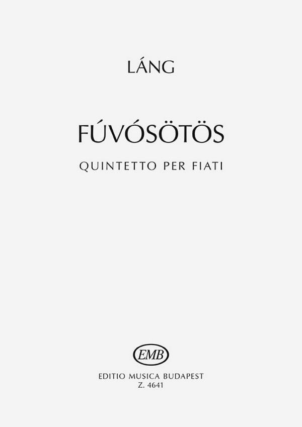 Quintett Nr 1 Fuer Holzblaeser&nbsp;&nbsp;Bläserquintett&nbsp;&nbsp;Buch