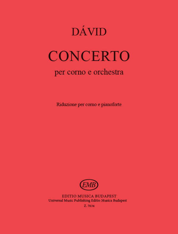 Hornkonzert&nbsp;&nbsp;Horn und Klavier&nbsp;&nbsp;Buch