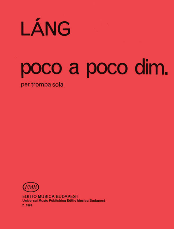 Poco A Poco Dim&nbsp;&nbsp;Trompete&nbsp;&nbsp;Buch