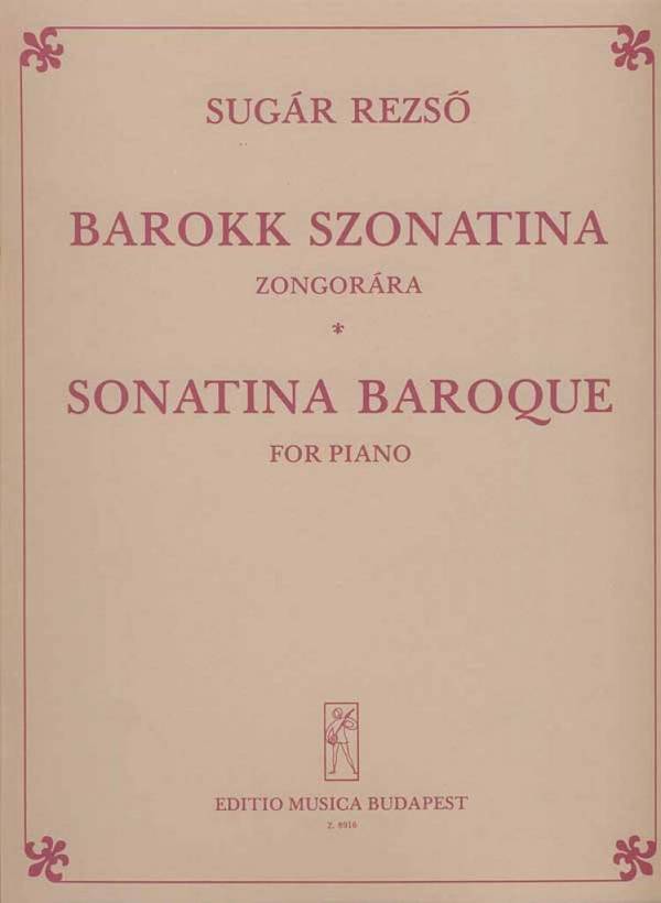 Barock-Sonatine&nbsp;&nbsp;Klavier&nbsp;&nbsp;Buch