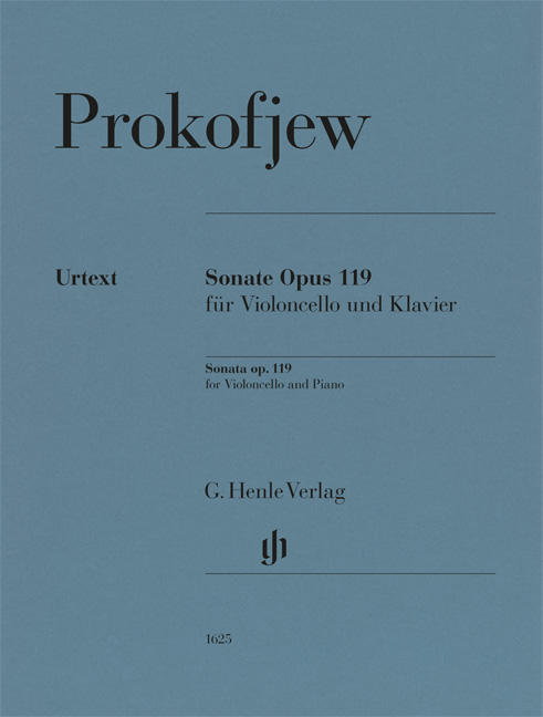 Sonate C-Dur op. 119   für Violoncello und Klavier  