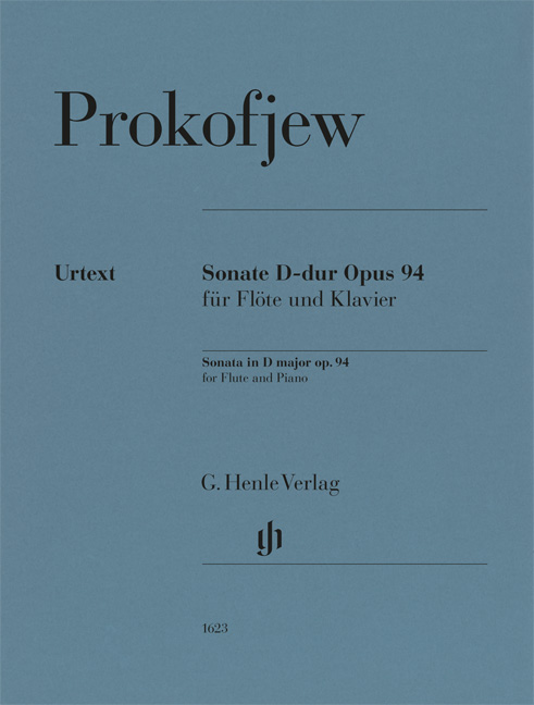Sonate D-Dur op. 94 &nbsp;&nbsp;für Flöte und Klavier&nbsp;&nbsp;