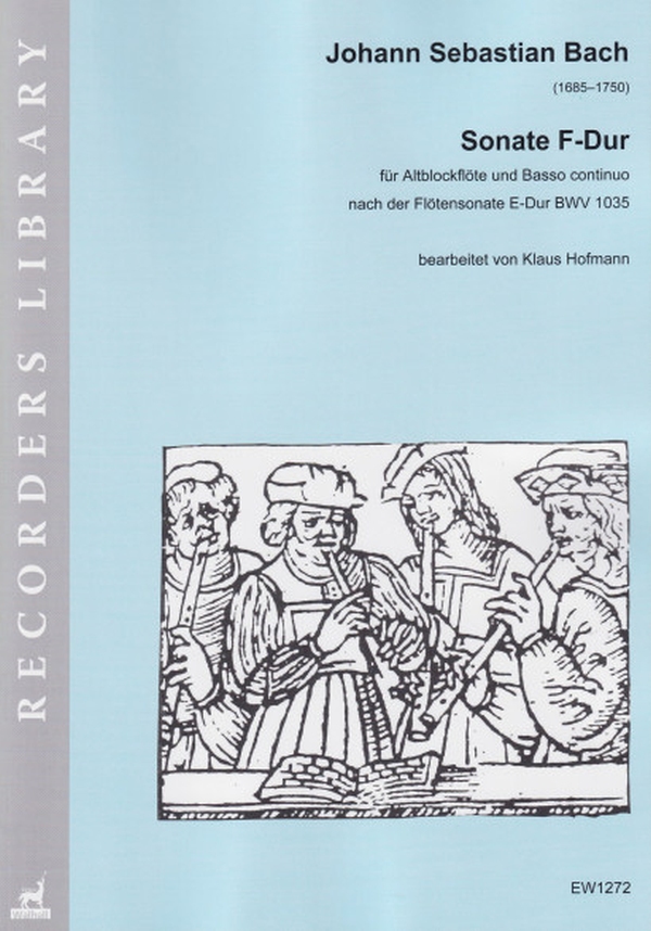 Sonate F-Dur&nbsp;&nbsp;für Altblockflöte und Basso continuo&nbsp;&nbsp;