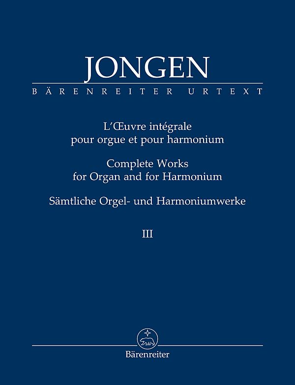 Sämtliche Orgel- und Harmoniumwerke Band 3     